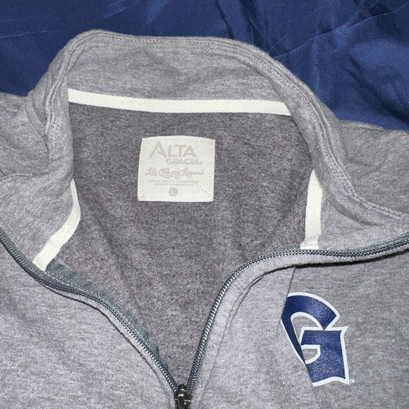 Men’s Georgetown Quarter Zip Jacket - Picture 2 of 2